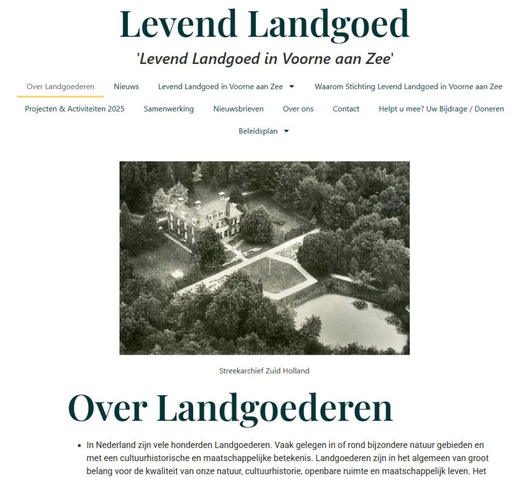 Levend Landgoed