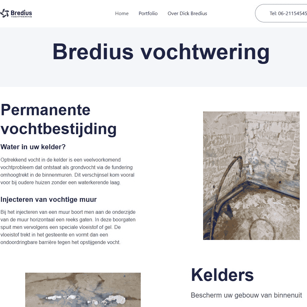 Bredius vochtwering